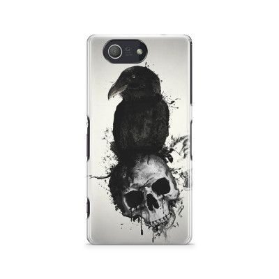 Skal till Sony Xperia Z3 Compact - Raven and Skull
