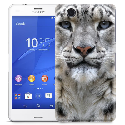 Skal till Sony Xperia Z3 Compact - Snöleopard