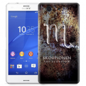 Skal till Sony Xperia Z3 Compact - Stjärntecken - Skorpionen