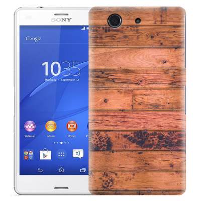 Skal till Sony Xperia Z3 Compact - Trägolv