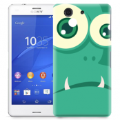 Skal till Sony Xperia Z3 Compact - Turkost monster
