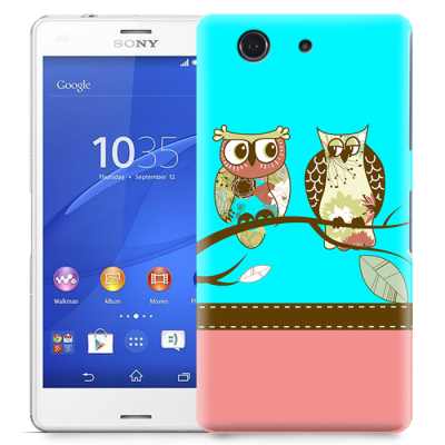 Skal till Sony Xperia Z3 Compact - Ugglor i träd