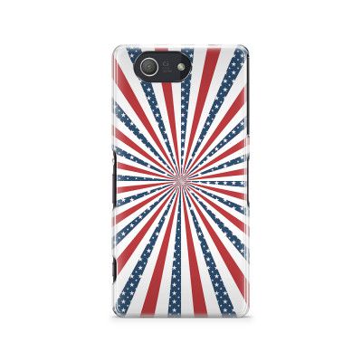 Skal till Sony Xperia Z3 Compact - USA Stripes