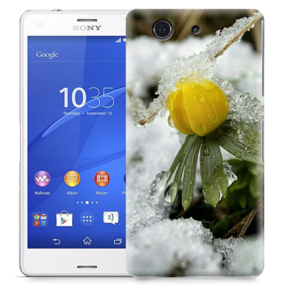 Skal till Sony Xperia Z3 Compact - Vinterblomma