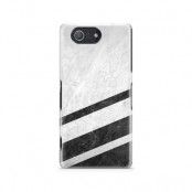 Skal till Sony Xperia Z3 Compact - White Striped Marble
