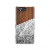 Skal till Sony Xperia Z3 Compact - Wooden Marble B