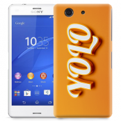Skal till Sony Xperia Z3 Compact - Yolo - Orange