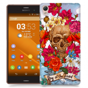 Skal till Sony Xperia Z3 - Dödskalle - Day of the dead