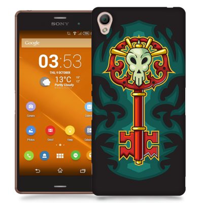 Skal till Sony Xperia Z3 - Dödskallenyckel