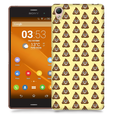 Skal till Sony Xperia Z3 - Emoji - Bajs