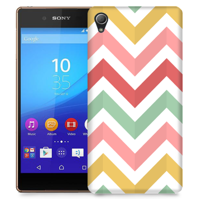 Skal till Sony Xperia Z3+ - Färgade ränder