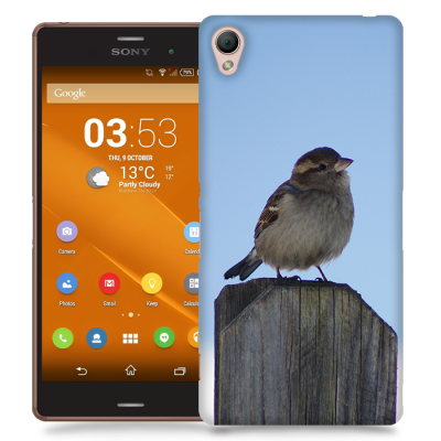 Skal till Sony Xperia Z3 - Gråsparv