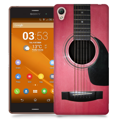 Skal till Sony Xperia Z3 - Guitar Pink