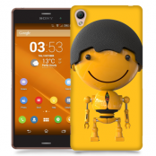 Skal till Sony Xperia Z3 - Gul Robot