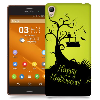 Skal till Sony Xperia Z3 - Halloween Träd