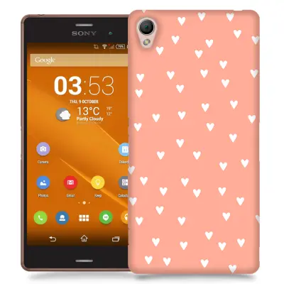 Skal till Sony Xperia Z3 - Hjärtan