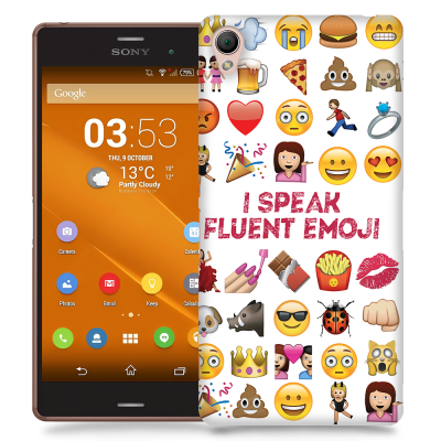 Skal till Sony Xperia Z3 - I speak fluent Emoji