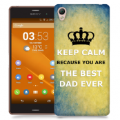 Skal till Sony Xperia Z3 - Keep Calm - Best dad