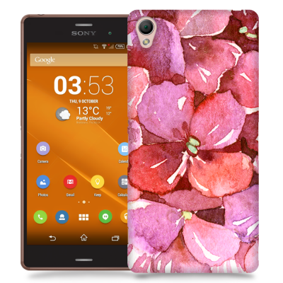 Skal till Sony Xperia Z3 - Målning - Blommor