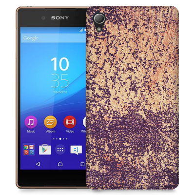 Skal till Sony Xperia Z3+ - Marble - Beige