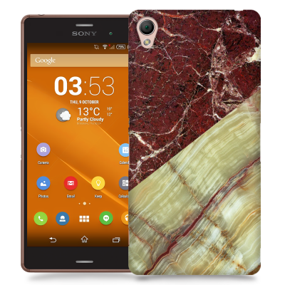 Skal till Sony Xperia Z3 - Marble Split