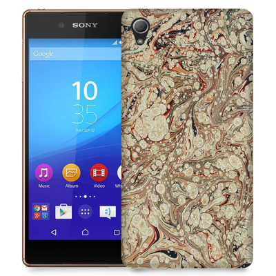 Skal till Sony Xperia Z3+ - Oljefärg - Mönster