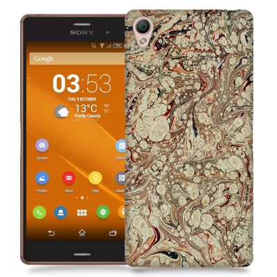 Skal till Sony Xperia Z3 - Oljefärg - Mönster