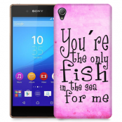 Skal till Sony Xperia Z3+ - Only Fish Pink