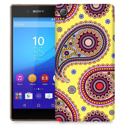 Skal till Sony Xperia Z3+ - Orientalisk - Gul