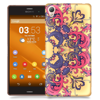 Skal till Sony Xperia Z3 - Orientaliska blommor