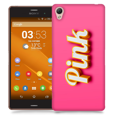 Skal till Sony Xperia Z3 - Pink - Rosa
