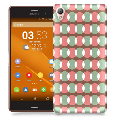 Skal till Sony Xperia Z3 - Polka-mix