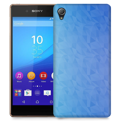 Skal till Sony Xperia Z3+ - Prismor - Blå