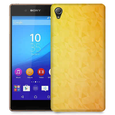 Skal till Sony Xperia Z3+ - Prismor - Gul