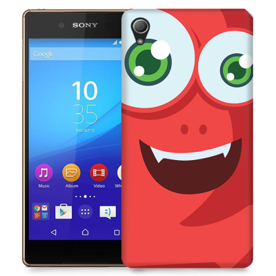 Skal till Sony Xperia Z3+ - Rött monster