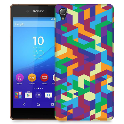 Skal till Sony Xperia Z3+ - Retro mönster