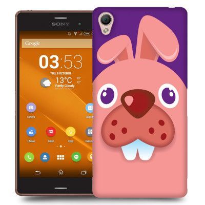 Skal till Sony Xperia Z3 - Rosa Kanin