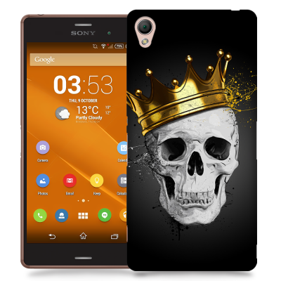 Skal till Sony Xperia Z3 - Royal Skull