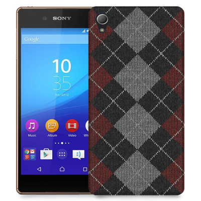 Skal till Sony Xperia Z3+ - Stickat - Mönster