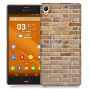 Skal till Sony Xperia Z3 - Tegel - Beige