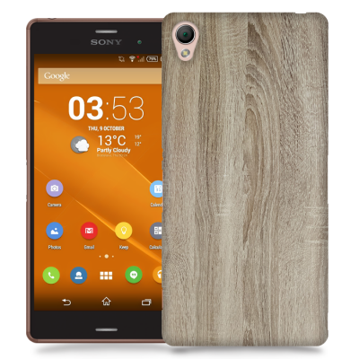 Skal till Sony Xperia Z3 - Trä - Ek
