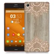 Skal till Sony Xperia Z3 - Trä - Mandala