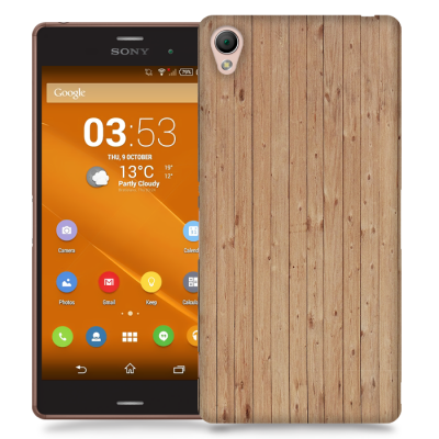 Skal till Sony Xperia Z3 - Trägolf furu