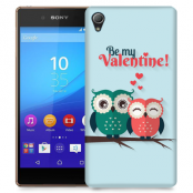 Skal till Sony Xperia Z3+ - Ugglor - Be my valentine