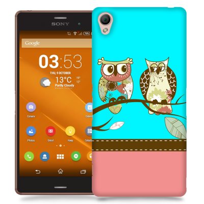 Skal till Sony Xperia Z3 - Ugglor i träd