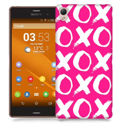 Skal till Sony Xperia Z3 - Xoxo - Rosa