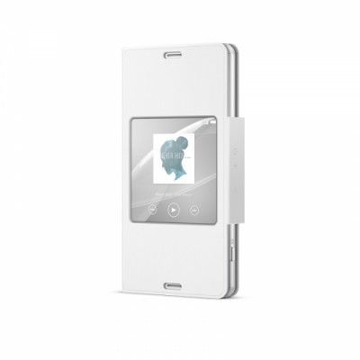 Sony View Cover SCR26 till Sony Xperia Z3 Compact - Vit