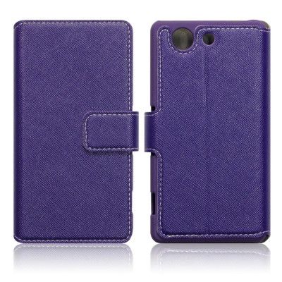Terrapin Slim Plånboksfodral till Sony Xperia Z3 compact - Lila