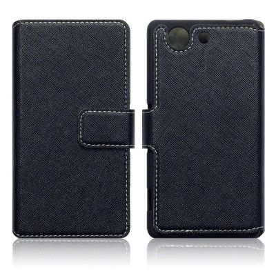 Terrapin Slim Plånboksfodral till Sony Xperia Z3 compact - Svart