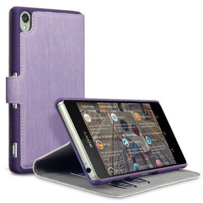 Terrapin Slim Plånboksfodral till Sony Xperia Z3 - Lila